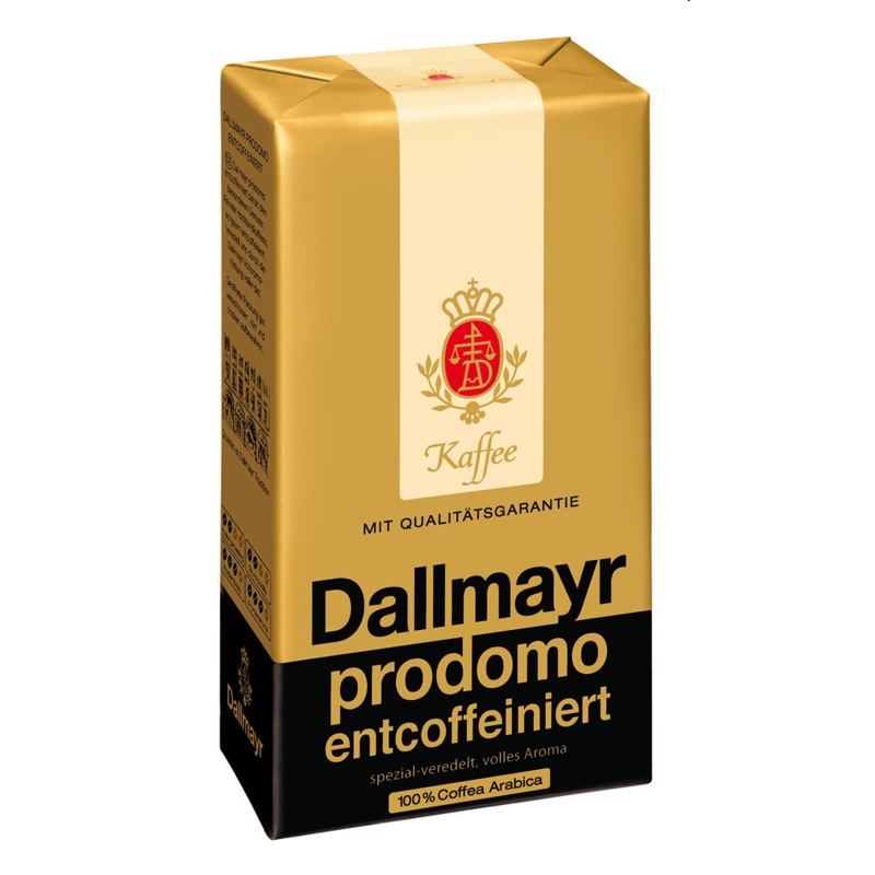 Dallmayr caffè Prodomo decaffeinato Macinato 250gr