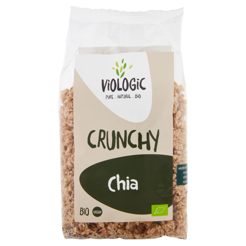 Viologic Crunchy croccante con semi di chia bio 375g