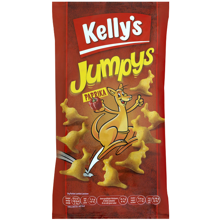Kelly's Jumpys paprica 75g