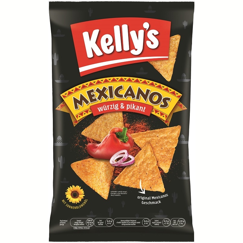 Kelly's Tortilla Chips Mexicanos 125g